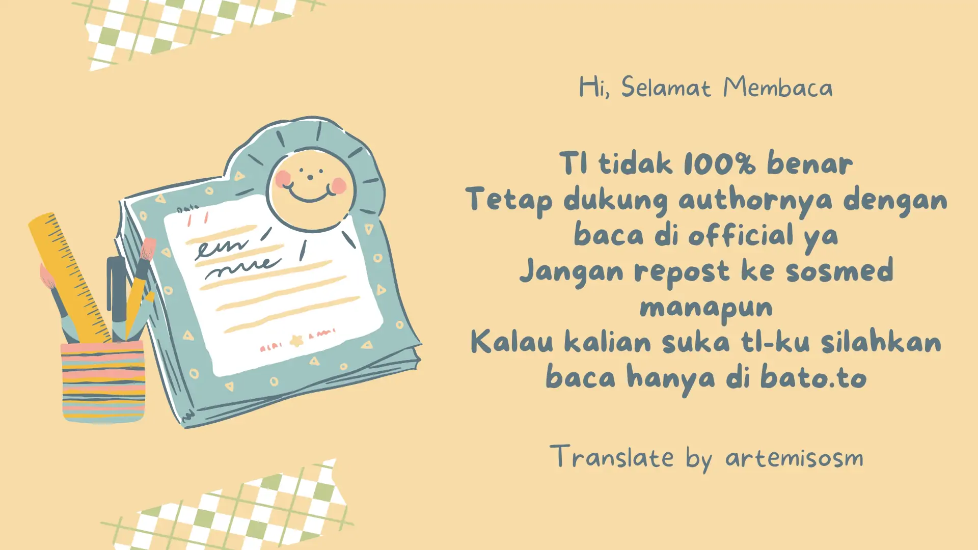 Tidak sengaja jadi penjahat (artemisosm)-Chapter 13